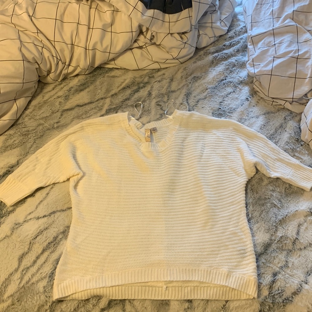 cream white cardigan from Misa